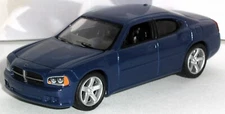 1/64 = 2006 06 DODGE CHARGER = Rubber Tire Diecast Muscle Car / FREE SHIPPING
