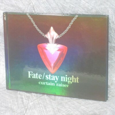 FATE STAY NIGHT Curtain Raiser Art Works Anime Type-Moon Fan Book 2005 Japan Ltd