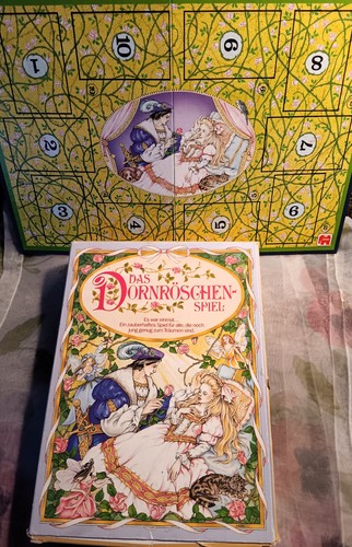 Das Dornröschen-Spiel Brettspiel*Märchenkarten*Zauberstab