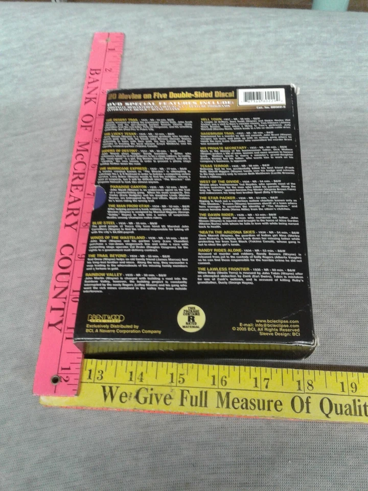 John Wayne - 20-movie Set - Club (5 DVD) - Multiple Formats Box Set VG - Image 2 of 4