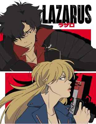 LAZARUS Vol.1 First Limited Edition Blu-ray Booklet Japan English FedEx NEW