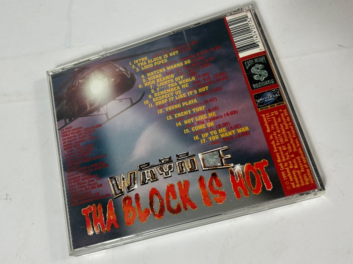 Lil Wayne - Tha Block Is Hot (CD, 1999, Cash Money Records