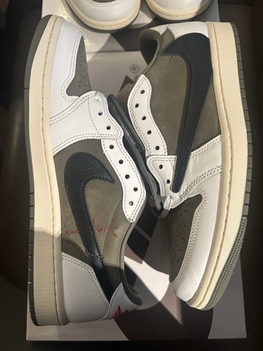Jordan 1 Retro Low OG SP Travis Scott Medium Olive - UK 10 US 11 New