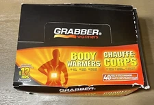 Grabber Warmers Grabber Peel N' Stick Body Warmer, 40 Count