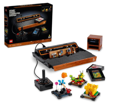 LEGO 10306 Icons Atari 2600 Video Console 2532 Pieces Brand New BOX for ages 18+