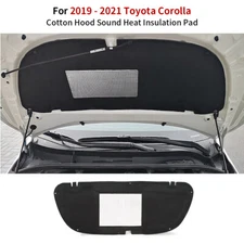 Car Front Hood Engine Sound Insulation Pad For 2019-2021 Toyota Corolla Sedan