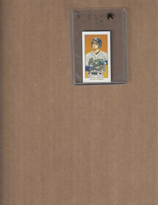 2021 Topps T-206 Drew Waters SSP RC/Prospect Cycle Back Card (A) Wave 9,PR/25
