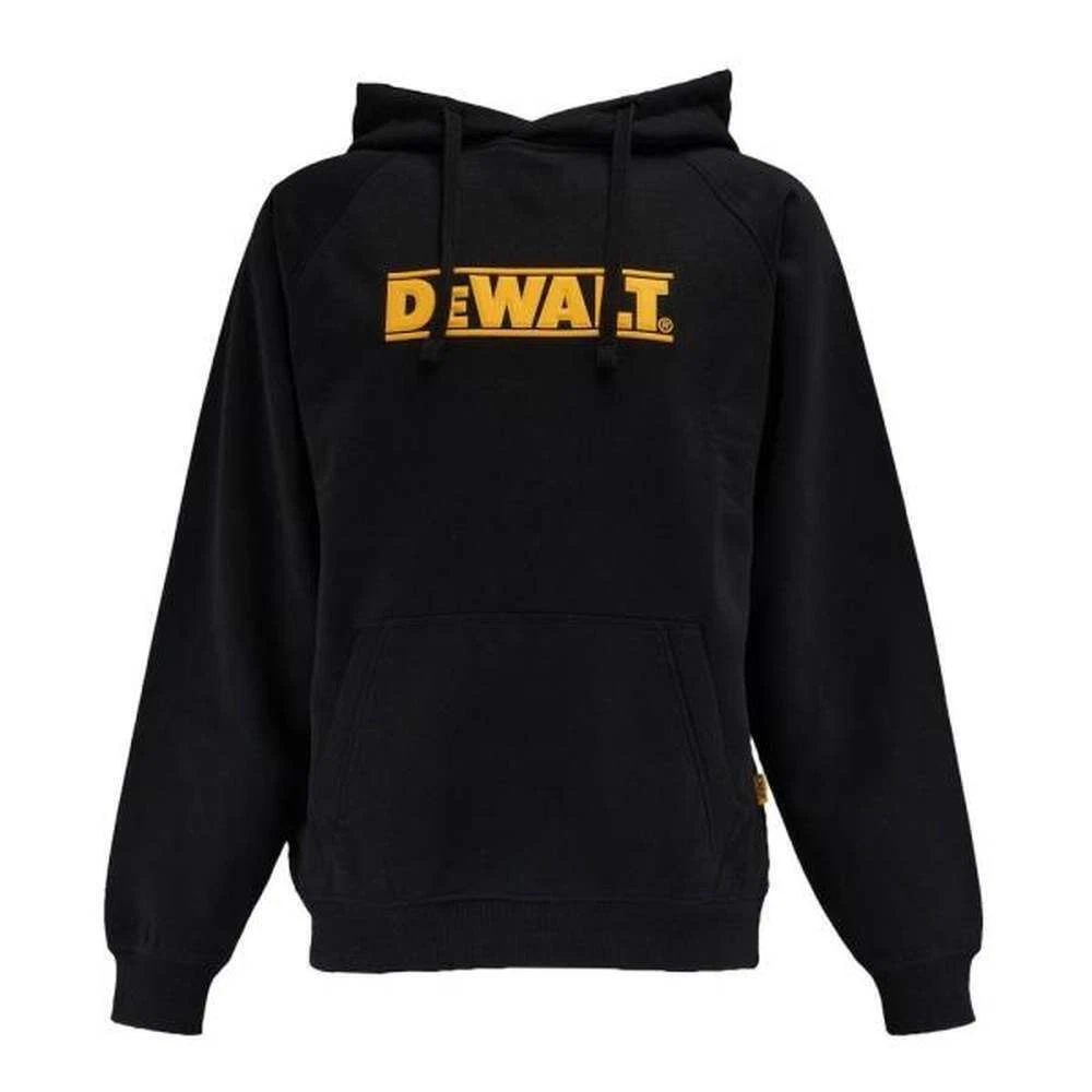 Weatherford Men's XXL Black Cotton/Poly Hoodie Sweatshirt with Front Pocket and
