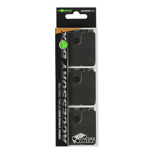 Korda - Accessory Box Tacklebox Kleinteilebox 3 Stück Karpfenangeln NEW OVP