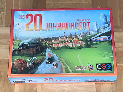 Strategie-Kennerspiel: Das 20. Jahrhundert Siedlung Wirtschaft Czech Sammlung