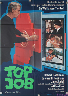 Plakat Top Job-Diamantenraub in Rio/Grand Slam 1967 Kinski, Leigh, Robinson