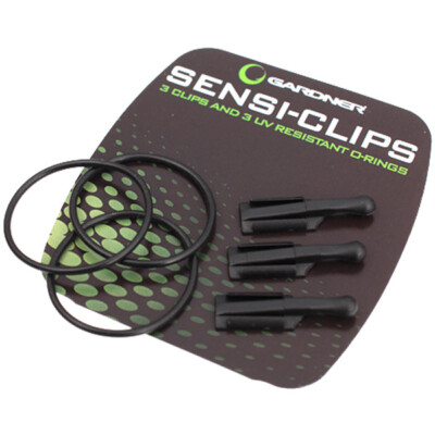 Gardner Tackle Sensi Clips / Rod Line Clip - Karpfen / Hecht / Kursangeln - SLC