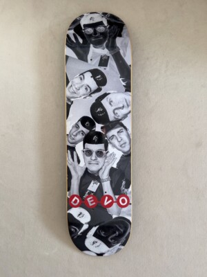DEVO Skatedeck Skateboard Limited Edition, hand numbered Nr. 59/150 - 8,25 Deck