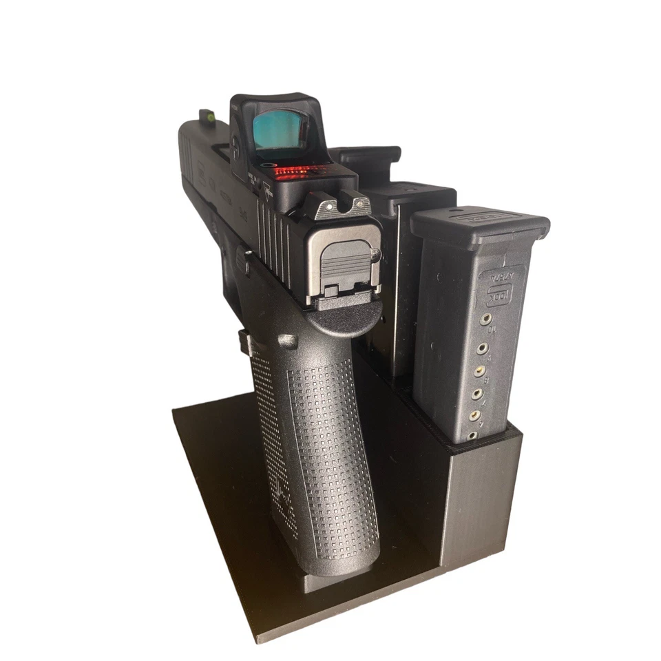 Soporte para pistola Glock 43X 43X MOS G48 G48 MOS con 3 portadores MAG integrados Foto 3 de 4