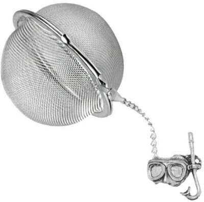 ppu08 Schnorchelmaske 2 Zoll Tee Ball Mesh Infuser Edelstahl Kugel Sieb 