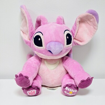 BUILD A BEAR ENGEL LILO & STITCH PLÜSCH - GROSS ROSA SELTEN BAB Top Zustand