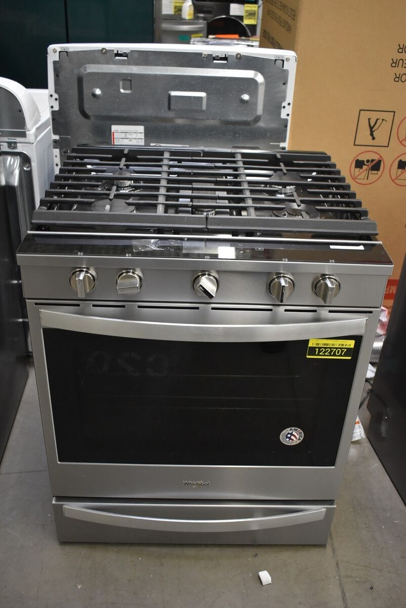 Whirlpool Gas Range (WEG750H0HZ) - Stainless Steel Whirlpool Gas Range (WEG750H0HZ) - Stainless Steel
