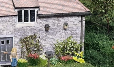 STOCK SCENICS Oo Gauge Bird Boxes 3d printed Unpainted