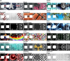 Any Vinyl Decal/Skin design for Nintendo GameCube Console + 2 Controllers Bundle