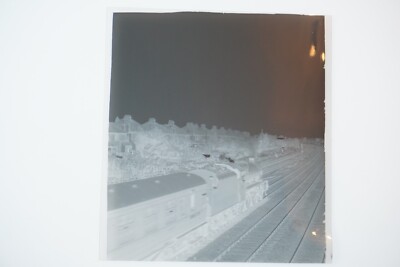 c1950s Steam Loco Railway Negative Ref V5