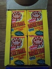 1990-91 Fleer Basketball Factory Sealed Wax Pack Michael Jordan!!