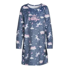 New Wonder Nation Leopard Girls Nightshirt Nightgown Long sleeve many sizes