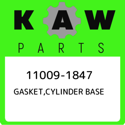 11009-1847 Kawasaki Gasket,cylinder base 110091847, New Genuine