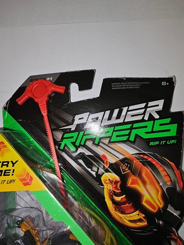 Figura Jakks Power Rippers MAX FORCE Robotix Serie 1 Rip Cord. Rip It Up! NUEVO - Imagen 6 de 7