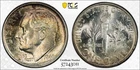 PCGS MS67 FB 1946-S Roosevelt Dime Full Bands Toned