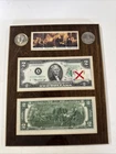 1976 2$ Federal Reserve 8X10 Plaque
