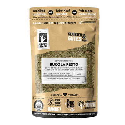Rucola Pesto Gewürzmischung, 10er Pack Bremer Gewürzhandel, 1000g