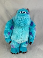 Disney Parks Pixar Monsters Inc Sulley Sully 14" Authentic Stuffed Plush Genuine