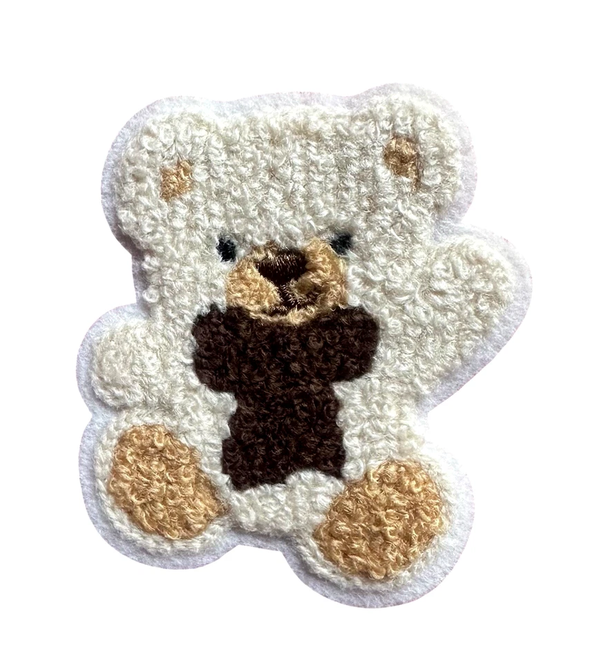 Bear Embroidery iron on patch sticker applique 2+3/4 x 2+1/2 inch - Image 2 of 3