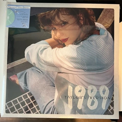 Taylor Swift 1989 Taylor’s Version Aquamarine Green Vinyl Record Sealed New