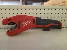 USED Milwaukee 2471-20 M12 Cordless Copper Tubing Cutter - Red TOOL ONLY