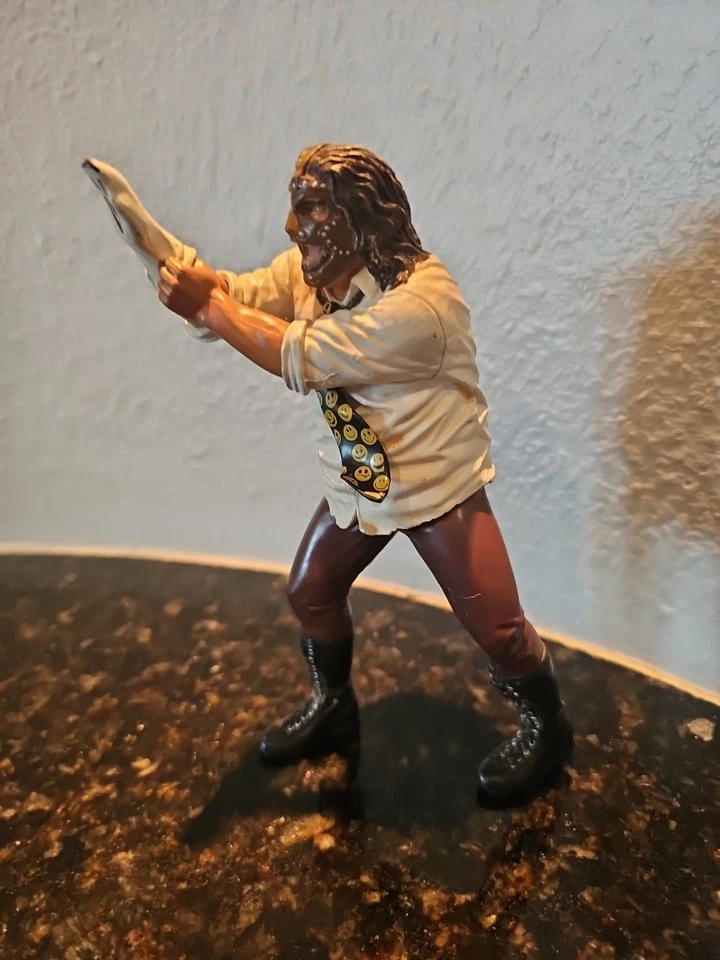 Figura Jakks Pacific WWE Inigualable Furia Humanidad 2007 Edición Platino Serie 5  Foto 2 de 4