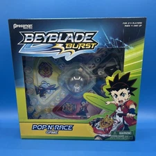 Beyblade Burst Pop 'N' Race - Race to The Finish Classic Gameplay by Pressman