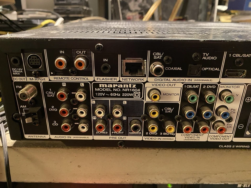 Marantz NR1604 7.1 Slimline Network AV Receiver – HDMI/AirPlay – TESTED - Image 4 of 4