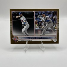 2022 Topps Update #US283 Trent Giambrone / Scott Effross Gold #/2022         -G2