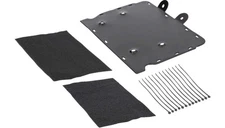 Saddle Tramp Amplifier Mounting Plate Black Harley Davidson Street Glide