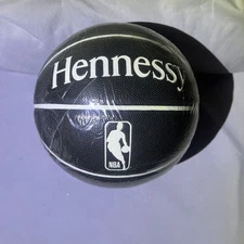 Limited Edition Hennessy X NBA Basketball.  New Spalding. Black. 29.5” 