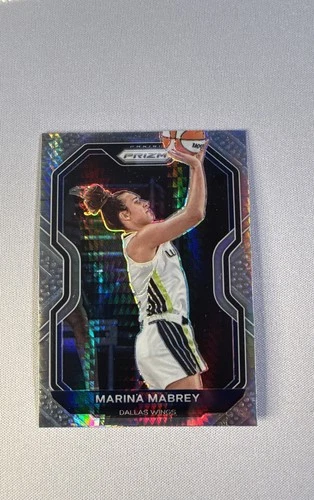 2021 Panini Prizm WNBA - Marina Mabrey #15 Hyper Prizm (RC)