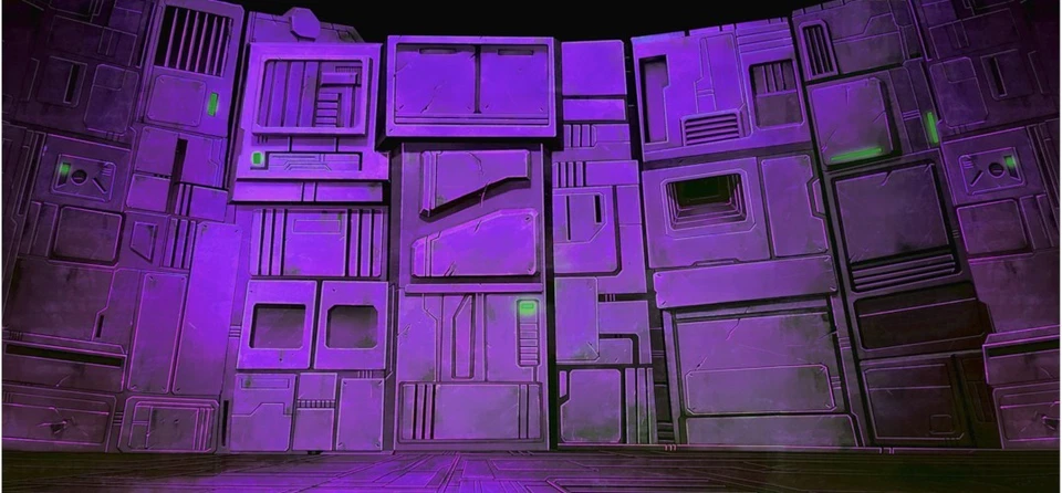 Transformers Vintage G1 Masterpiece Studio Series Decepticons Diorama Backdrop - Image 3 of 4