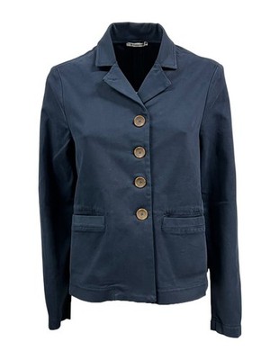TREBARRABI BINA CAMP M-44 Jacke Baumwolle Winter blau mit Seitenschlitzen