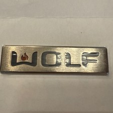 815575 ? Wolf Range Stove  Oven Nameplate  | ...