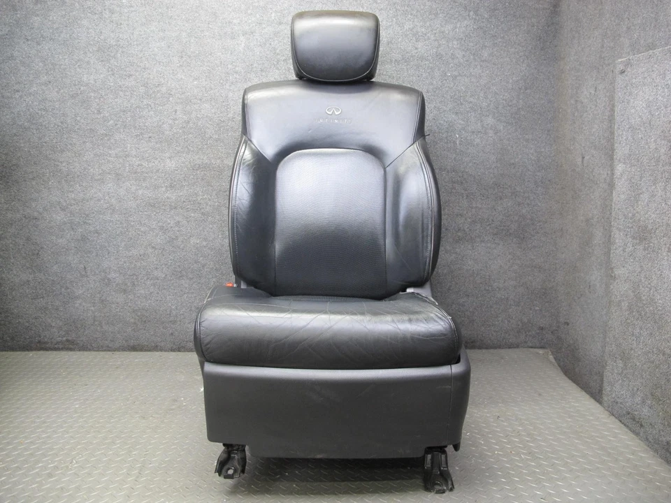 INFINITI QX56 2011-2012 ASIENTO DELANTERO IZQUIERDO Y DERECHO CUERO NEGRO CON JUEGO DE EXHIBICIÓN Foto 3 de 4