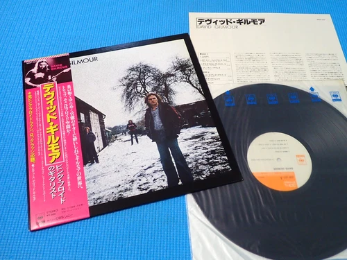 DAVID GILMOUR LP S/T Self Title 1978 CBS Sony Japan 25AP-1077 OBI Pink Floyd