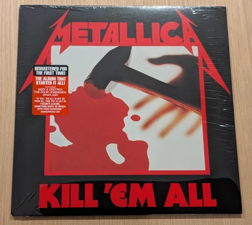 Metallica Kill Em All Vinyl Record LP BRAND NEW