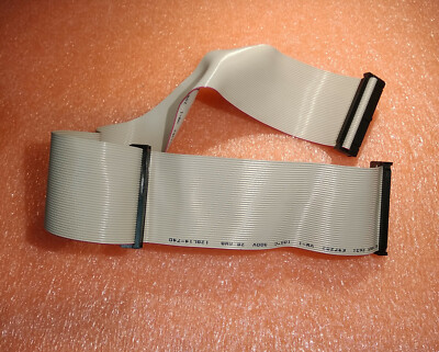 4x lot 40-pin IDE PATA ribbon IDC cable for HDD or CD Vintage