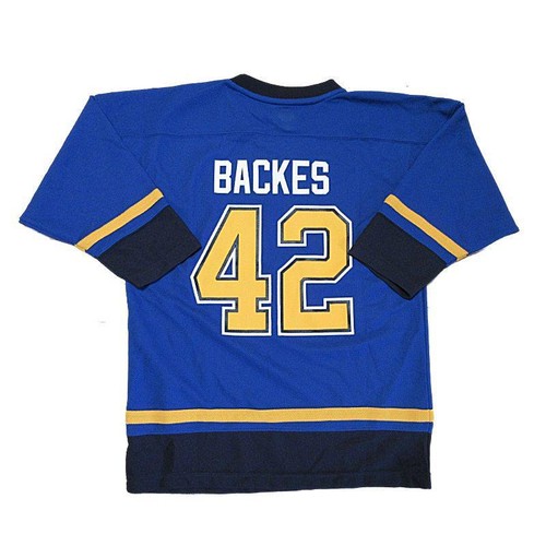 New NHL David Backes Hockey Jersey St Louis Blues Boys XL 'Collectors